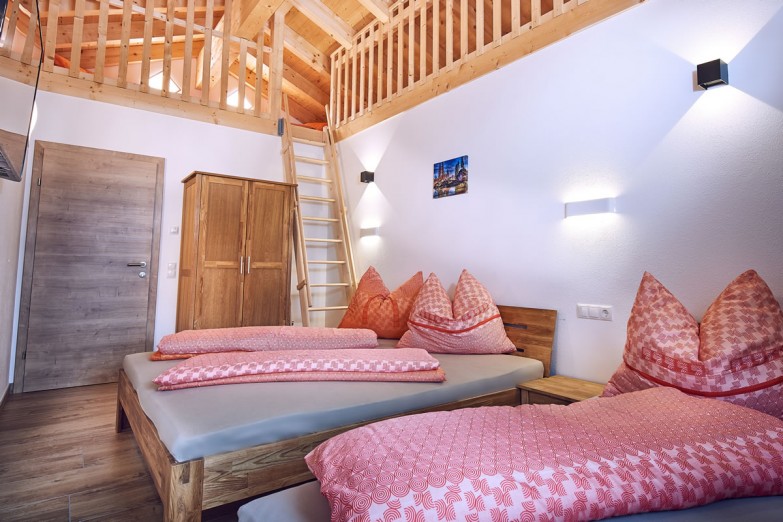 Schlafzimmer im Appartement Hochkönig