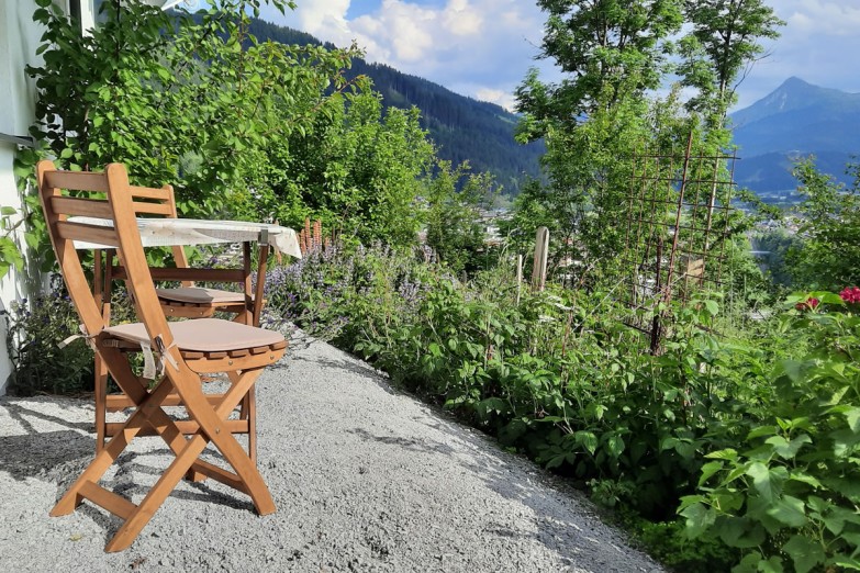 Herrlicher Ausblick von der Terrasse