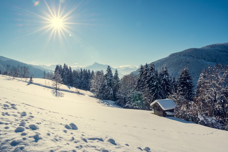 Malerische Winterlandschaft © TVB Eben im Pongau