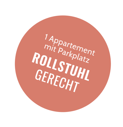 Badge rollstuhlgerechtes Appartement